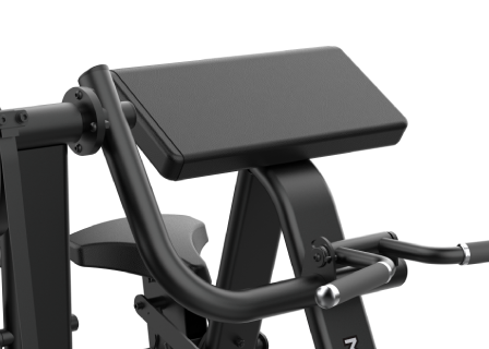 Apoio para os braços durante o exercício